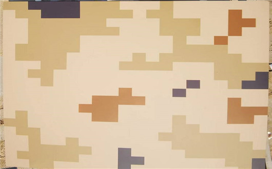 河源荒漠迷彩漆喷涂